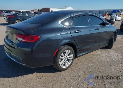 2017 Chrysler 200 Limited Platinum z USA, uszkodzony, nr VIN 1C3CCCAB2HN510004